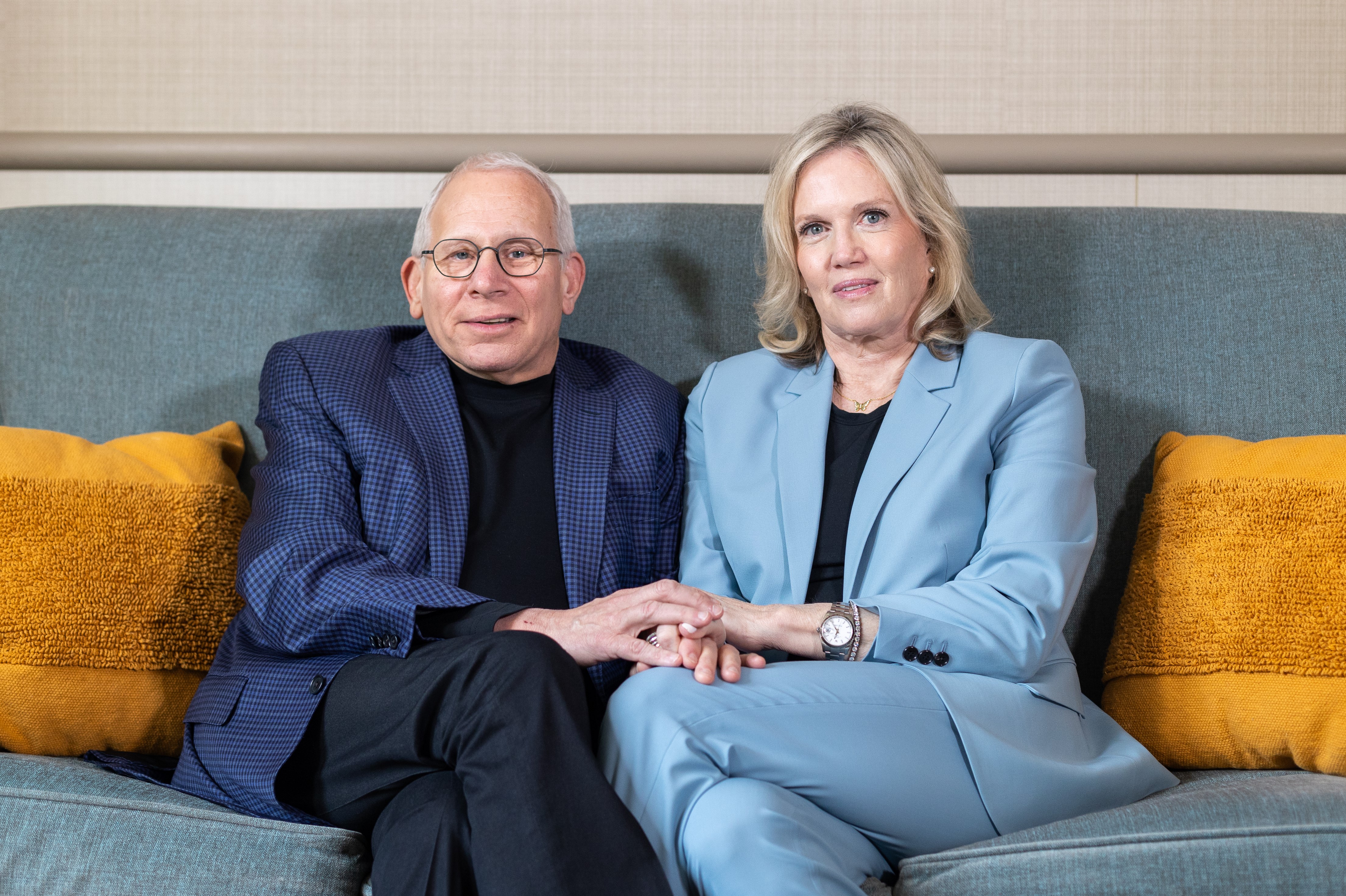 Phil and Linda Dembo at Evelyn’s House