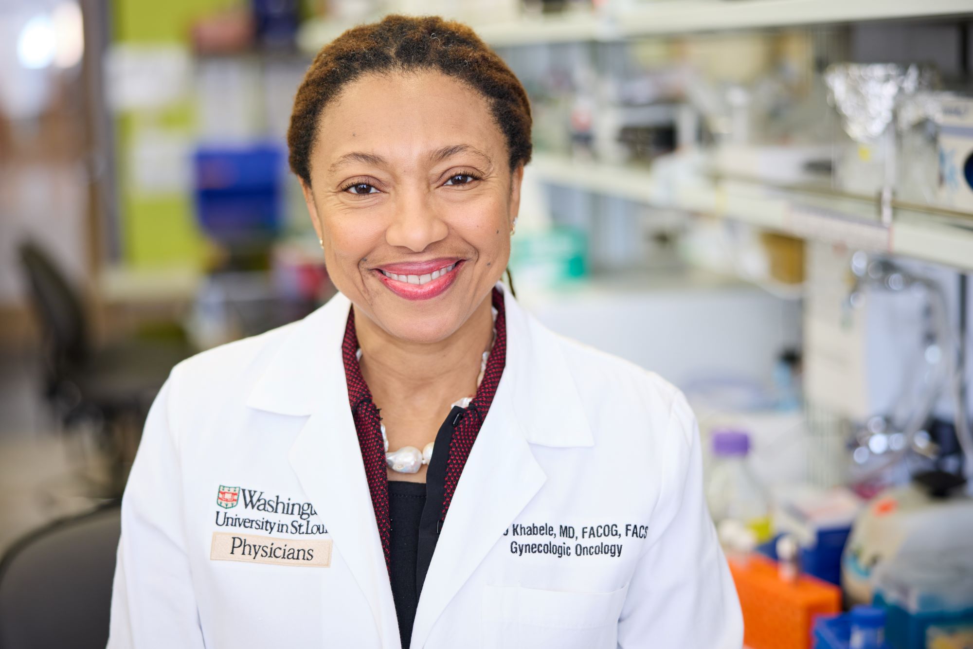 Dr. Dineo Khabele is leveraging the SPORE- to drive innovaton, train new investigators, and bring the latest treatments to patients. Dr. Dineo Khabele is leveraging the SPORE- to drive innovaton, train new investigators, and bring the latest treatments to patients.