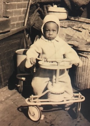 Harry Ratliff as a baby